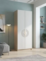 Шкаф распашной 80х50х200 двухдверный Olivia 1