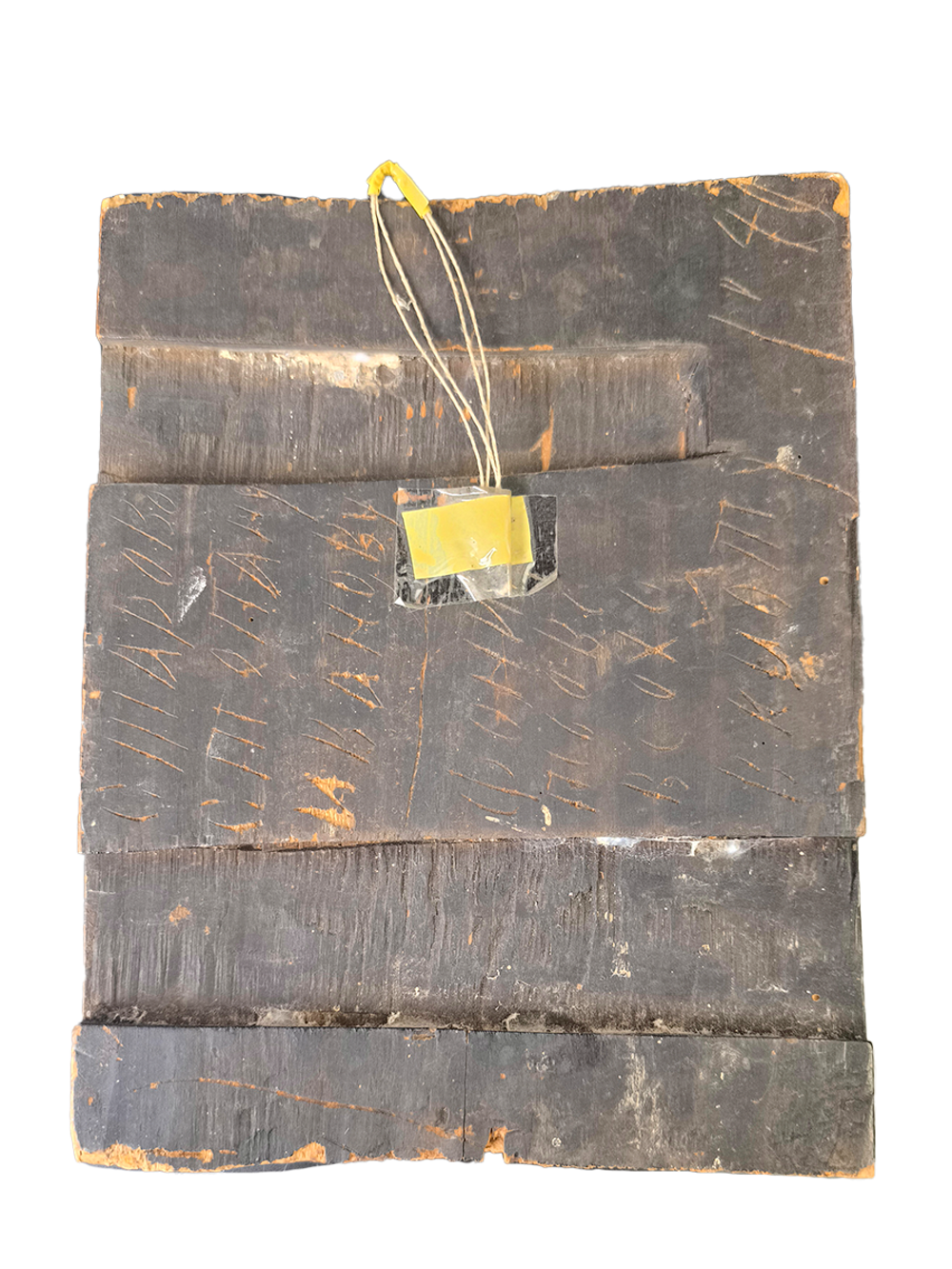 Антикварная икона "Избранные святые"