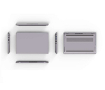 Ноутбук  Irbis 14NBP3003 14 ", Core i5, 16 Гб RAM, 512 Гб SSD, Iris Xe Graphics, Серый