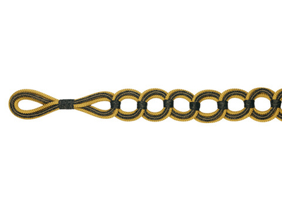 10023/22 Подхват плетеный жаккардовый цепочка