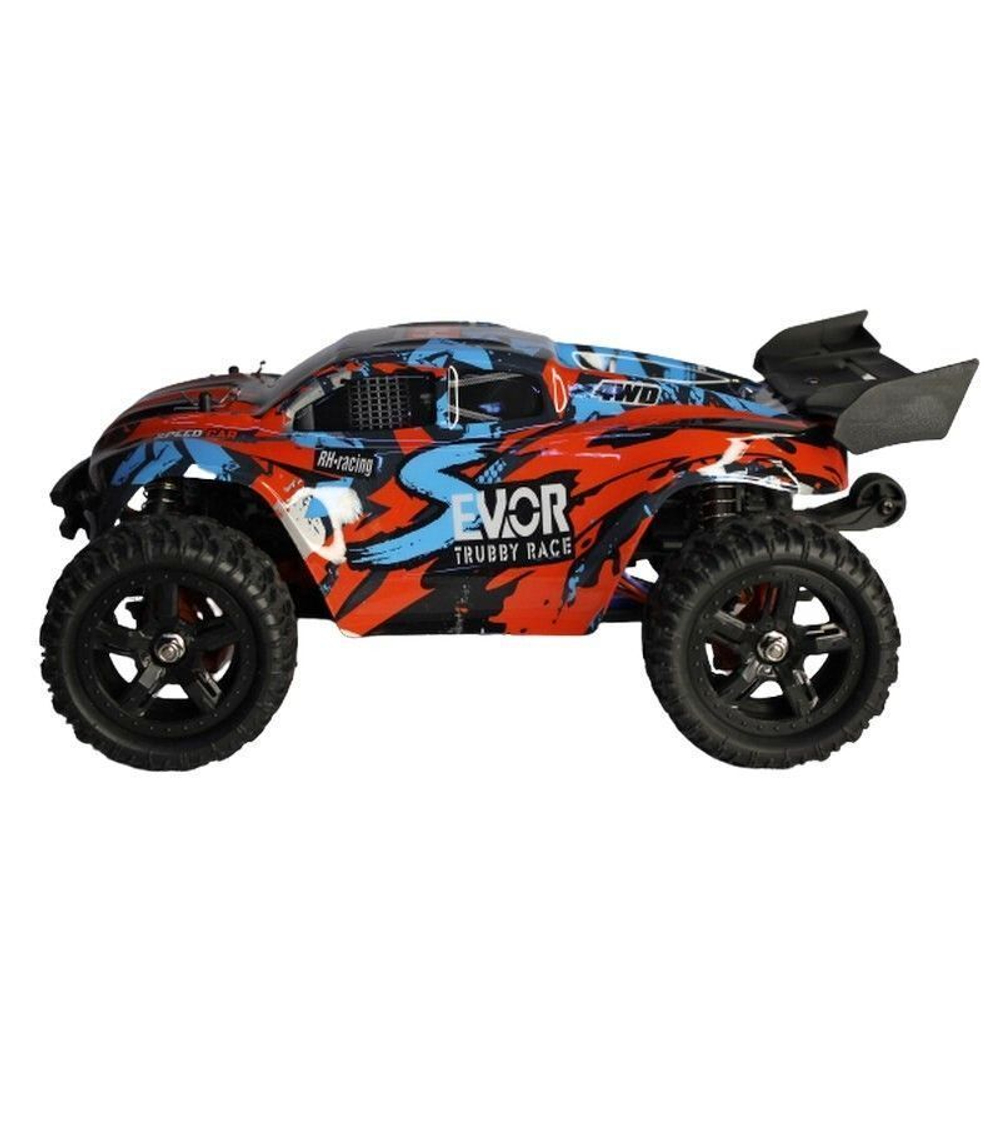 Радиоуправляемая трагги Remo Hobby S EVO-R UPGRADE V2.0 (красный) 4WD 2.4G 1/16 RTR