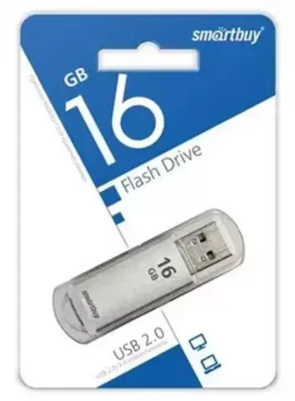 16GB USB Smartbuy V-Cut Silver
