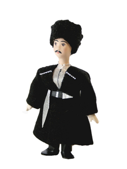 Кукла-подвеска сувенирная Кабардинец.