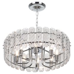 Люстра Rivoli Whitney 1050-308 8 х Е14 40 Вт хрусталь | Rivoli