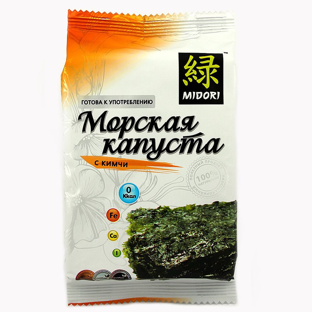 Морская капуста Midori с кимчи 5 г