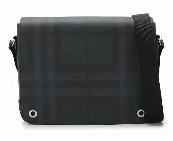 Мессенджер Burberry Satchel в клетку London Checkд