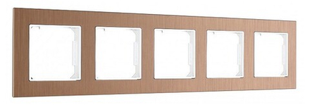 Рамка на 5 постов Arte Milano am-503.12 503.12-5.brown