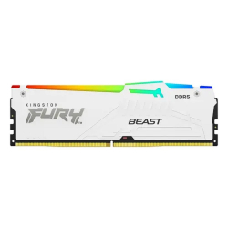 Оперативная память Kingston 16GB 5200MT / s DDR5 CL36 DIMM FURY Beast White RGB EXPO KF552C36BWEA-16