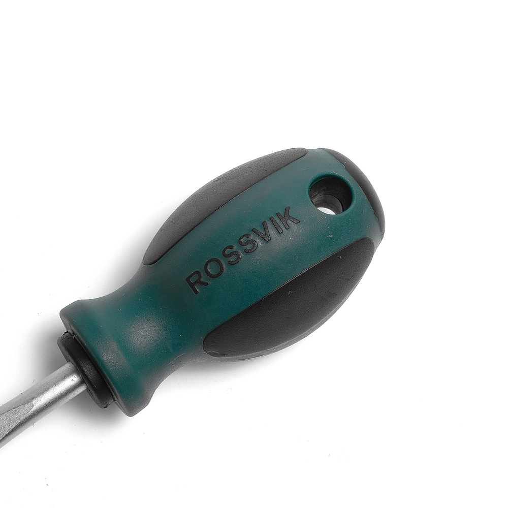 SL6040 Отвертка шлицевая ROSSVIK SL6*40мм