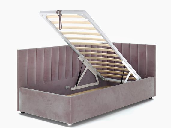 Кровать Negga Mellisa 90 Угловая ПРАВАЯ Velutto 23