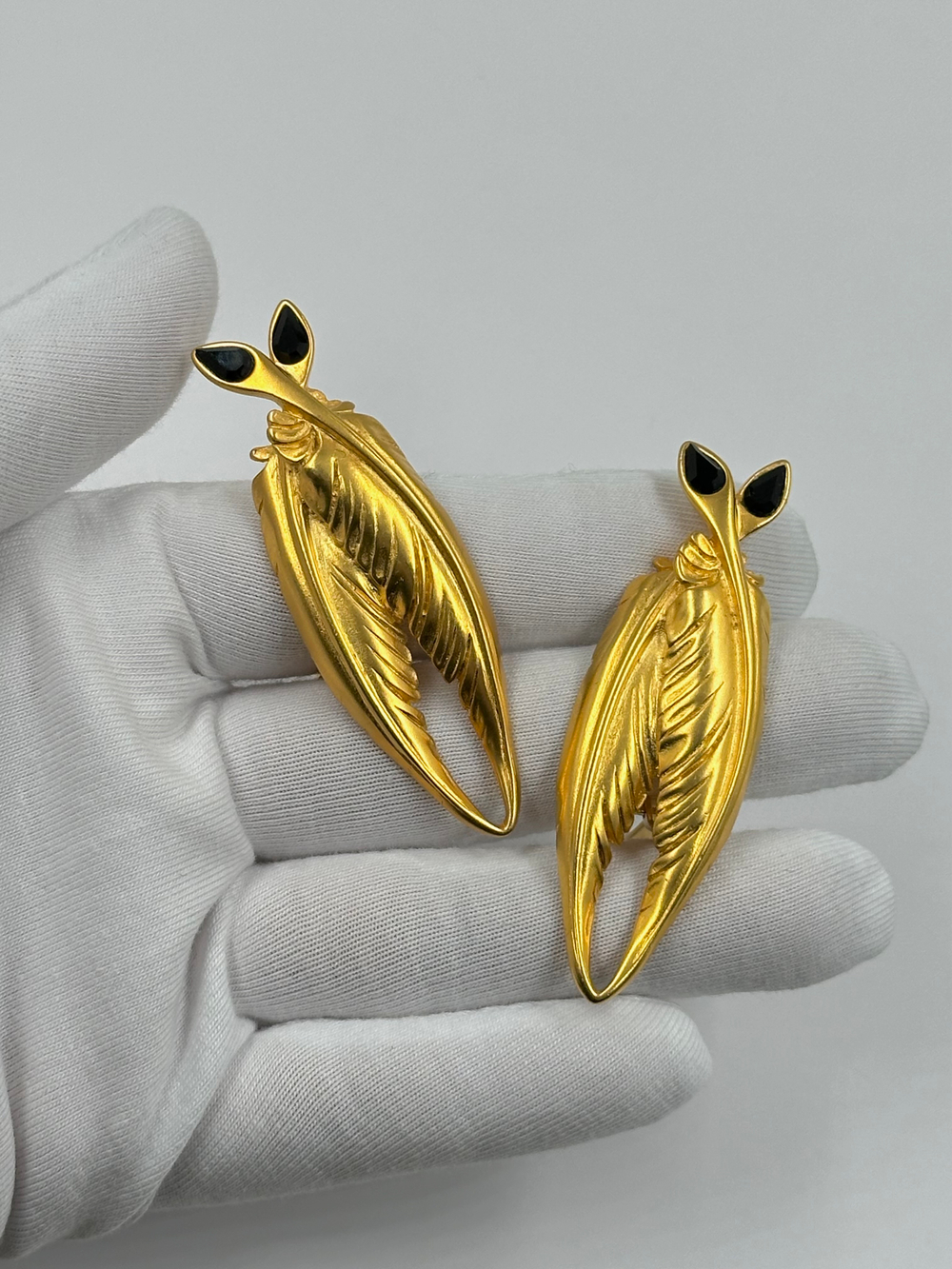 Клипсы Перья Karl Lagerfeld