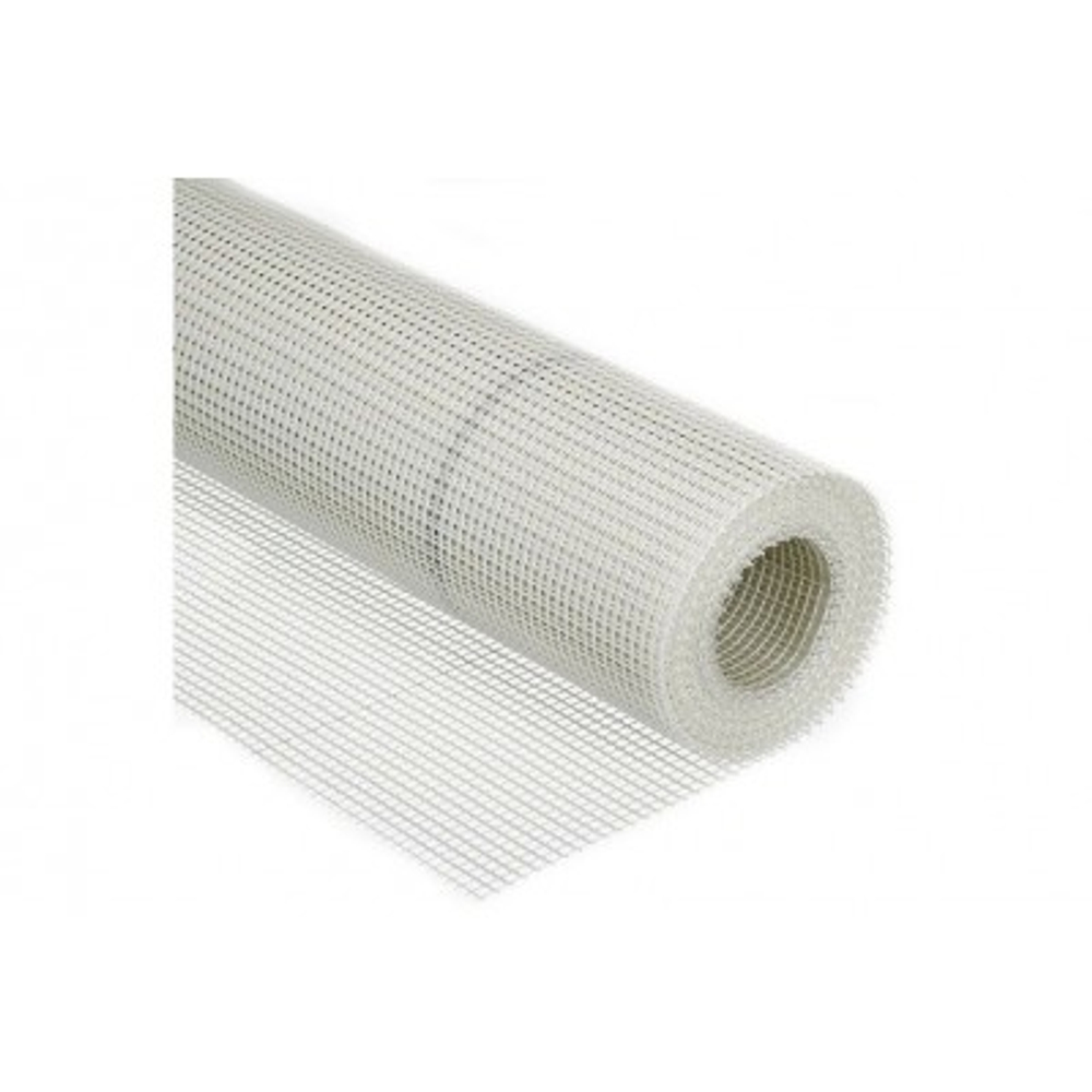 Сетка стеклотканевая усиленная 10х10мм, 1х25 м, 320 гр/м2