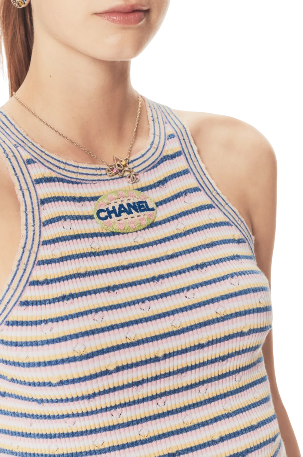 Майка из коллекции Spring-Summer 2025 Pre-Collection от CHANEL