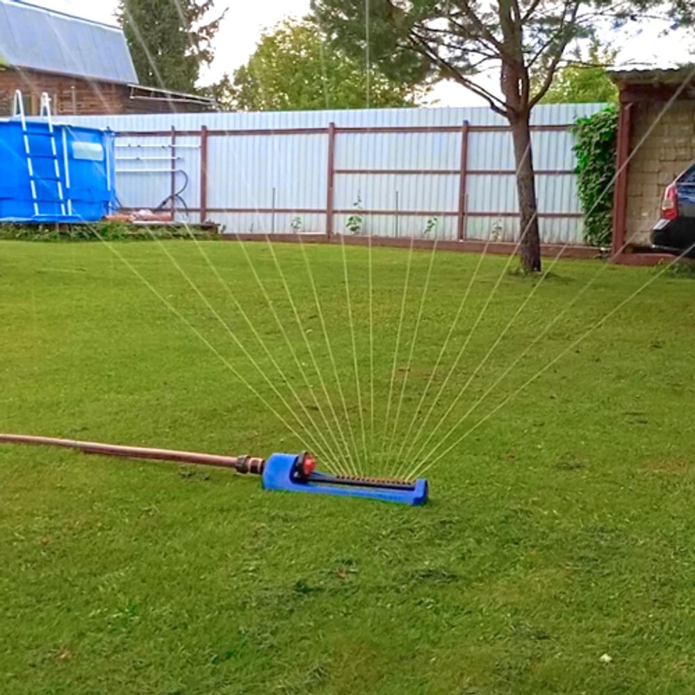 GWOJ12-043 GREEN APPLE Дождеватель, пластиковая туба, 200 квм | GREEN APPLE