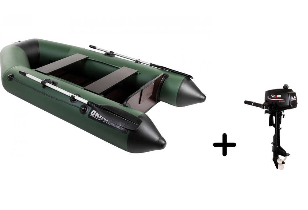 Аква 2600 + PARSUN T 3.6 BMS (комплект лодка + мотор)