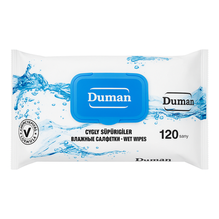 Влажные салфетки Duman 120 шт