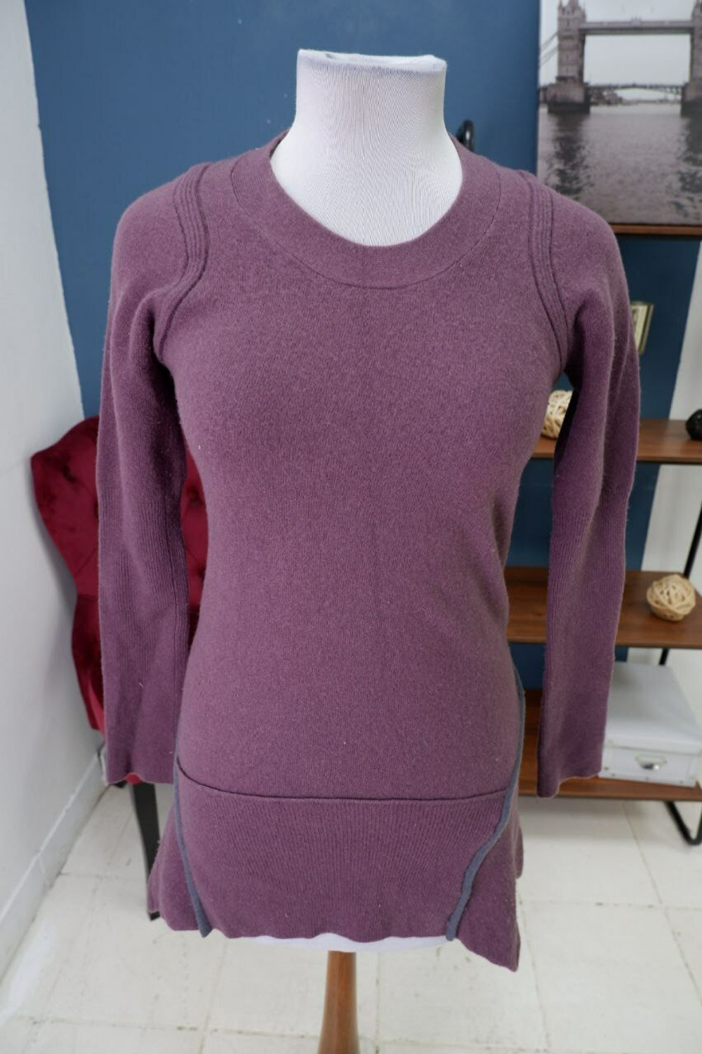 Джемпер шерстяной 44 размер