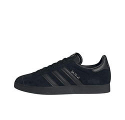 Кроссовки Adidas Gazelle 'All Black Silver Metallic' JI2161