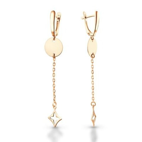 Серьги из золота