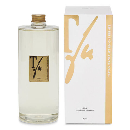 Наполнитель для диффузора Teatro ORO / Золото Luxury collection 1000 мл