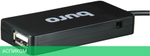 USB-хаб Buro BU-HUB4-U2.0-Slim черный