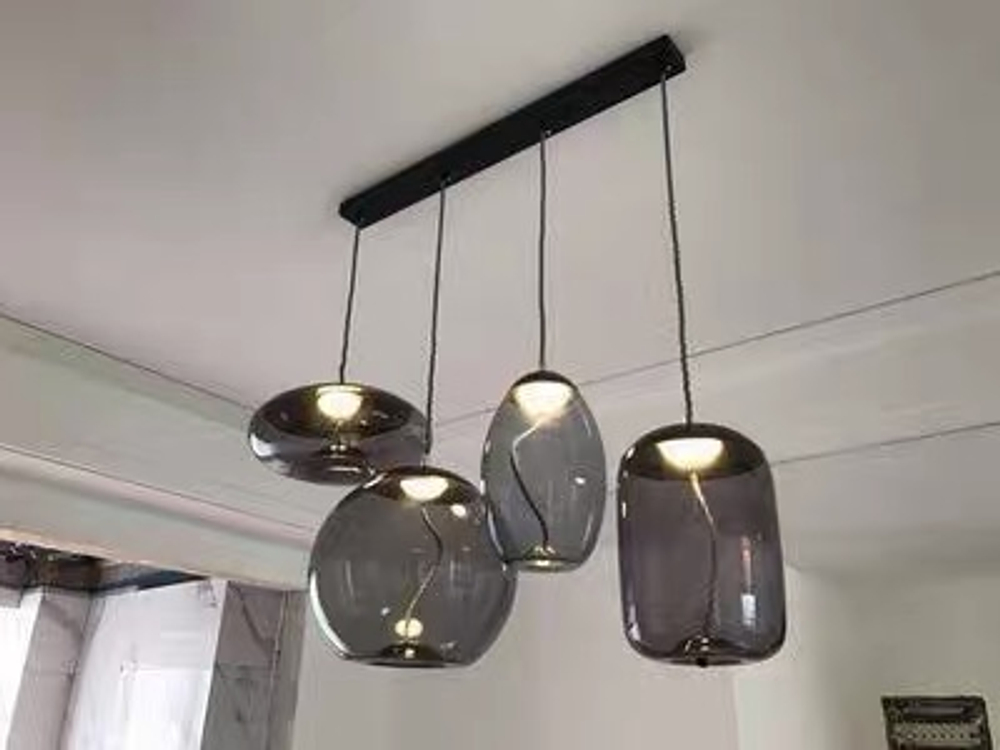 Pendant design lamp Knot by Brokis (Smoky)