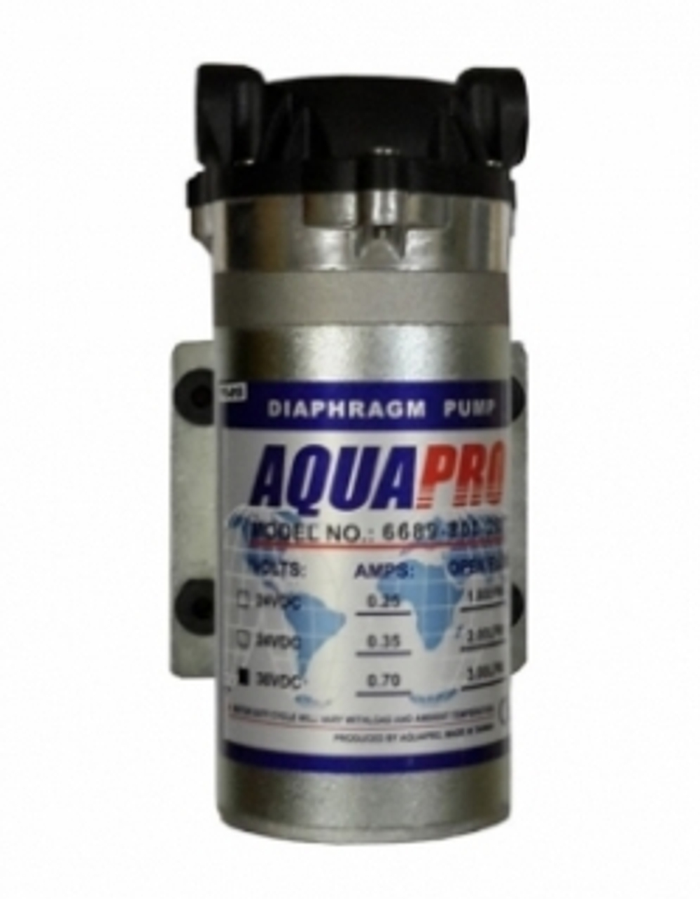 PM6689 Aquapro 24V бустерный насос 0.35A (БЕЗ БЛОКА ПИТАНИЯ, 100GPD)