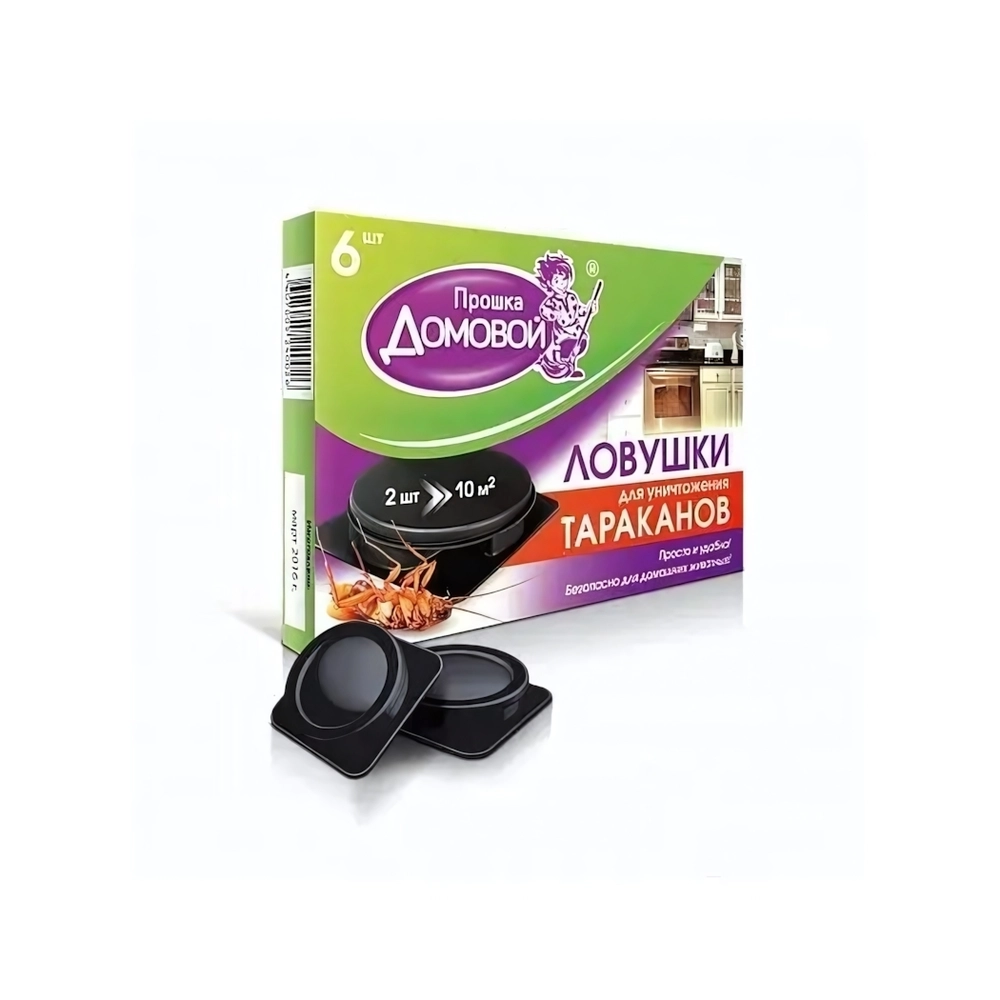 Приманка от тараканов Домовой Прошка 6 шт.