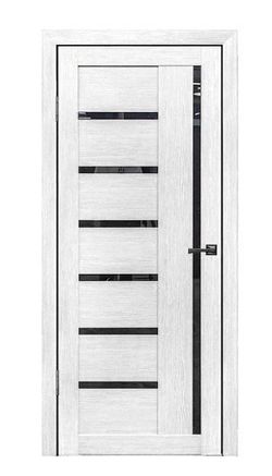 Тренд Т-3 Әйнегі бар бөлмеаралық есігі ақ сағызқарағай