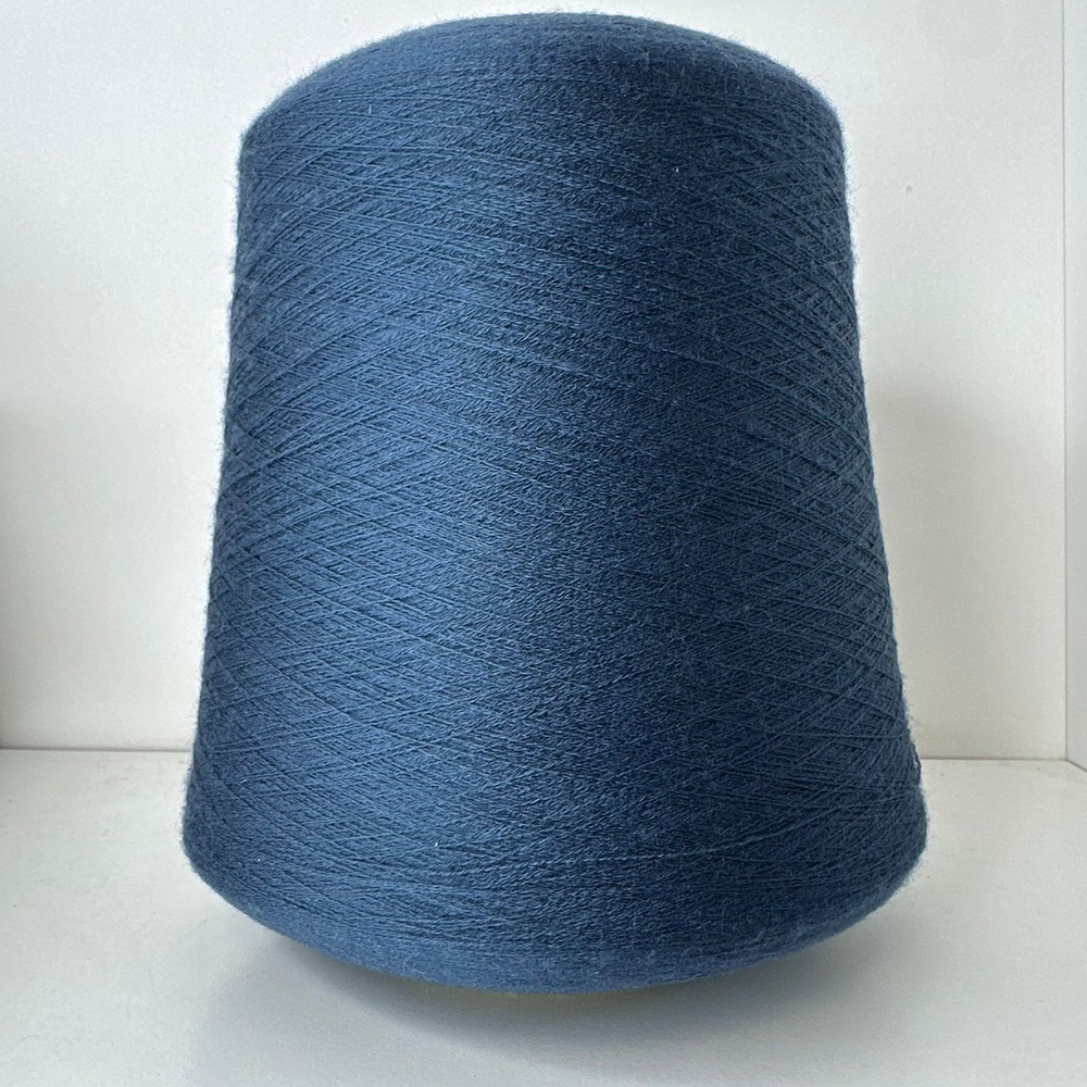 WISH FLEX - Loro Piana; 93% меринос, 7% PBT; 4000м/100гр (2/80); col.Glory Blue, цвет: петроль