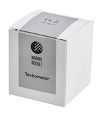 Тахометр встраиваемый универсальный со счётчиком моточасов, подсветкой и внешним питанием, 1,5 м