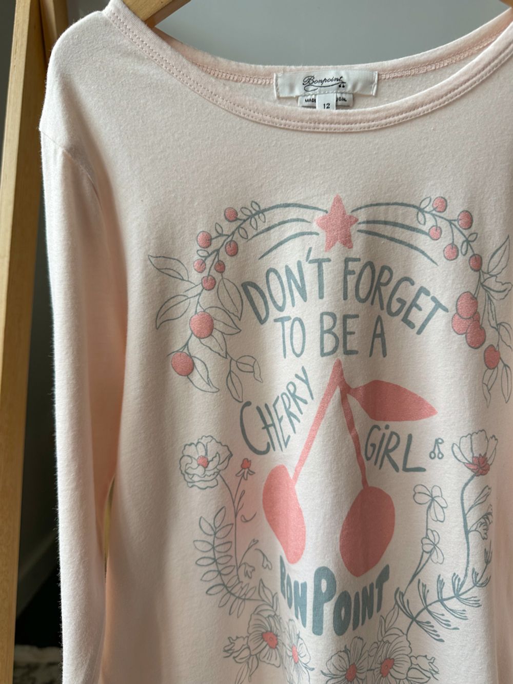 Новый хлопковый лонгслив Bonpoint, 152