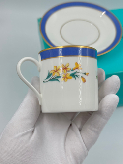 Набор из 2 кофейных пар Tiffany & Co, Tiffany Floral