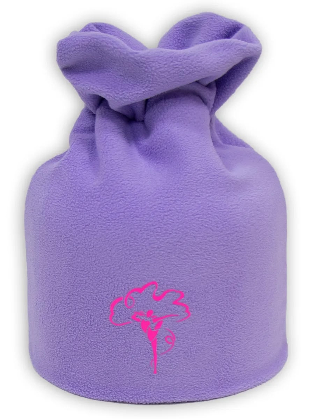 Шапка флисовая с отверстием для кички Николь