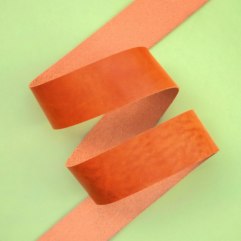 Ременная заготовка ПОДИУМ Missouri MS31 (1,5+ мм), цв. Оранжевый