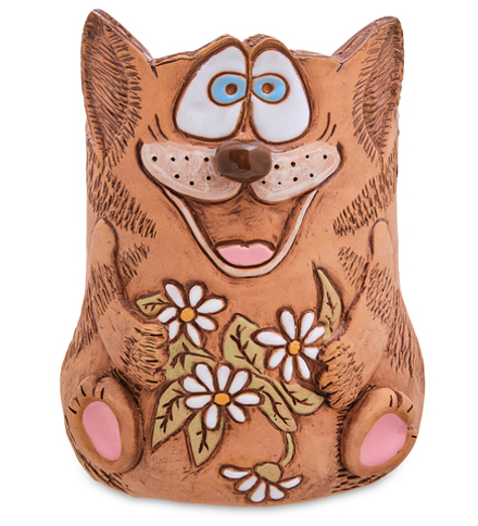 ZLC-192 Кашпо «Счастливый кот»