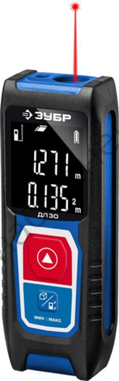 ЗУБР ДЛ-30, 30 м, лазерный дальномер, Профессионал (34927)