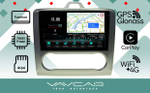 Магнитола для Ford Focus 2005 - 2011 (климат) - Vaycar VA17-003A-2K на Android 13, 8-ядер, 2K QLED, ТОП процессор, CarPlay,4G SIM-слот
