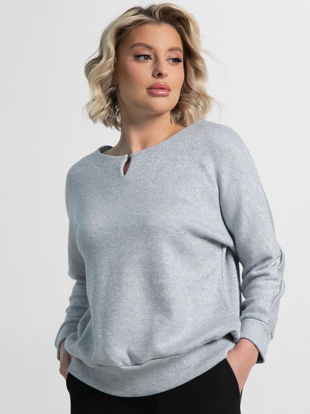 Джемпер трикотажный Претти (нежно-голубой) Б15021-50М LT Collection