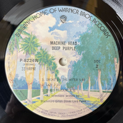 Винтажная виниловая пластинка LP Deep Purple Machine Head (Japan 1974) (Obi) Smoke On The Water