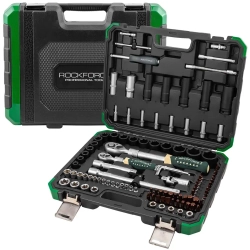 Набор инструментов 108+6пр. 1/4'', 1/2''(6гр.) RockFORCE RF-41082+6L