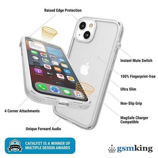 Catalyst Influence Impact Case for iPhone 13 Clear (Прозрачный)