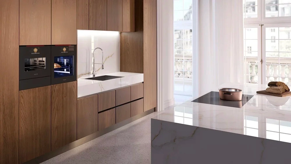 Шкаф для подогрева посуды, серебро Signature Kitchen Suite SKSWD2421MS
