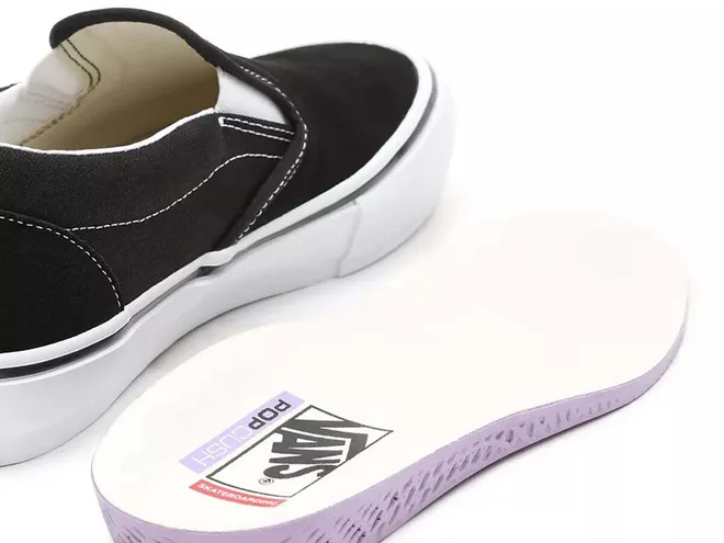 Кеды VANS Skate Slip-on Чёрно-белые