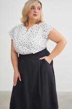 Хлопковая юбка с карманами Тамбовчанка