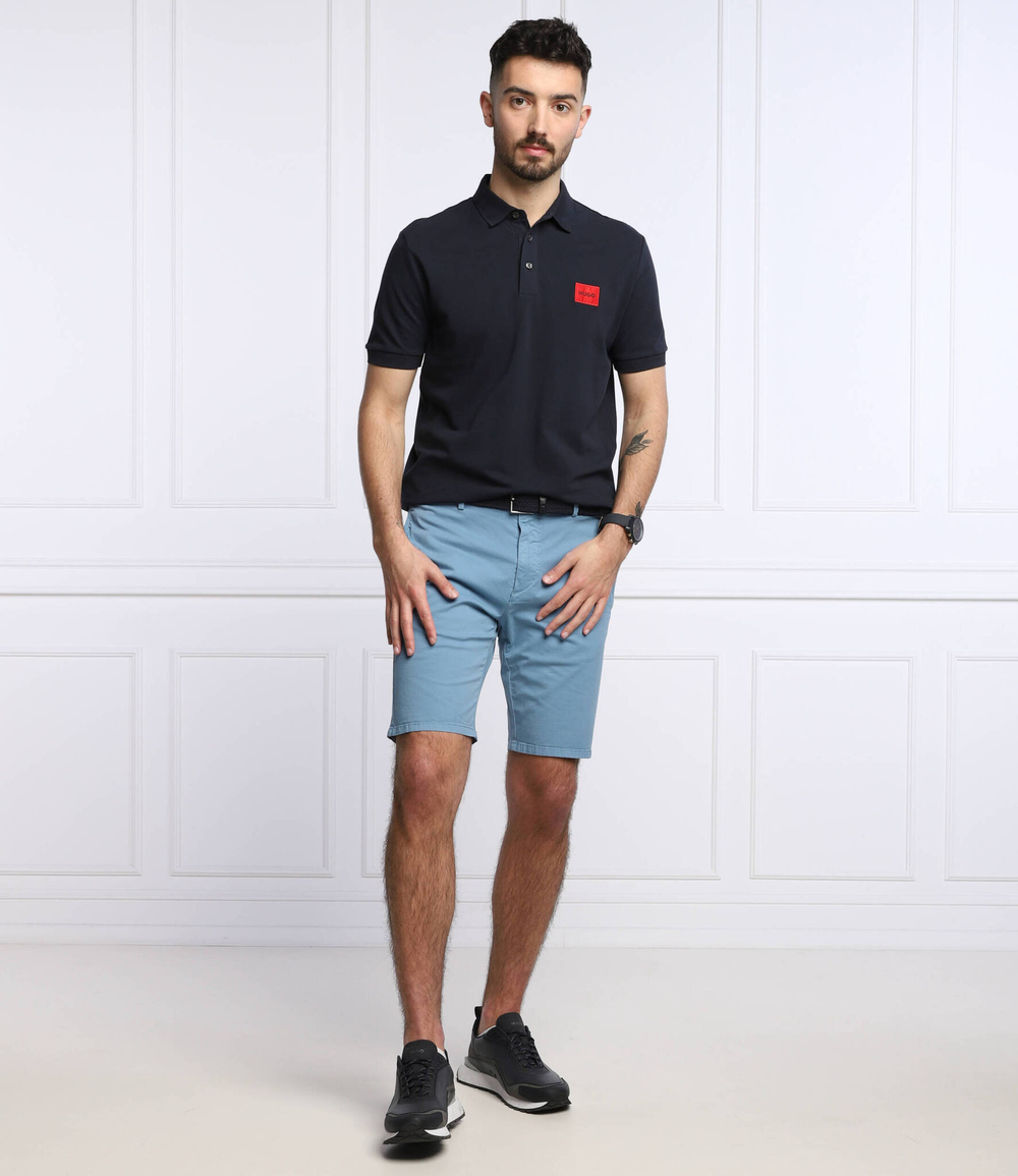 поло dereso 222 HUGO - темно-синий(50466202)