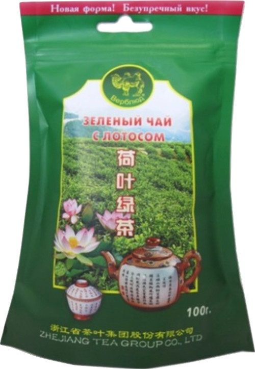 Чай зеленый Верблюд с лотосом 100 г