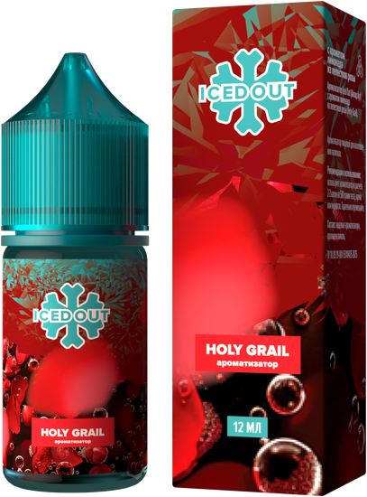 Ароматизатор Glitch Sauce ICED OUT Holy Grail (Лимонад из лепестков Розы)