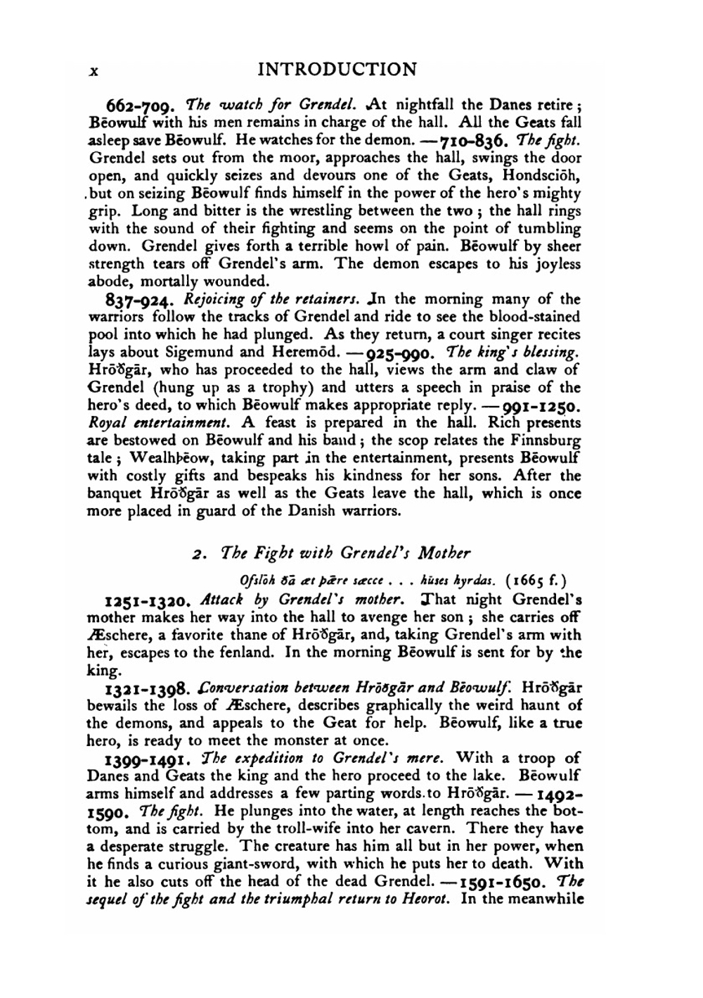 Beowulf and The fight at Finnsburg | Fr. Klaeber