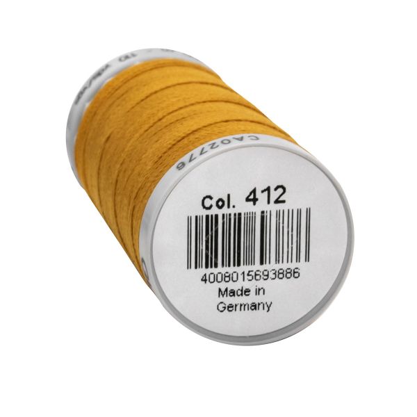 Нитки суперкрепкие Gutermann Extra Strong M782 №40 (100 метров), 5 кат. | 412 охра